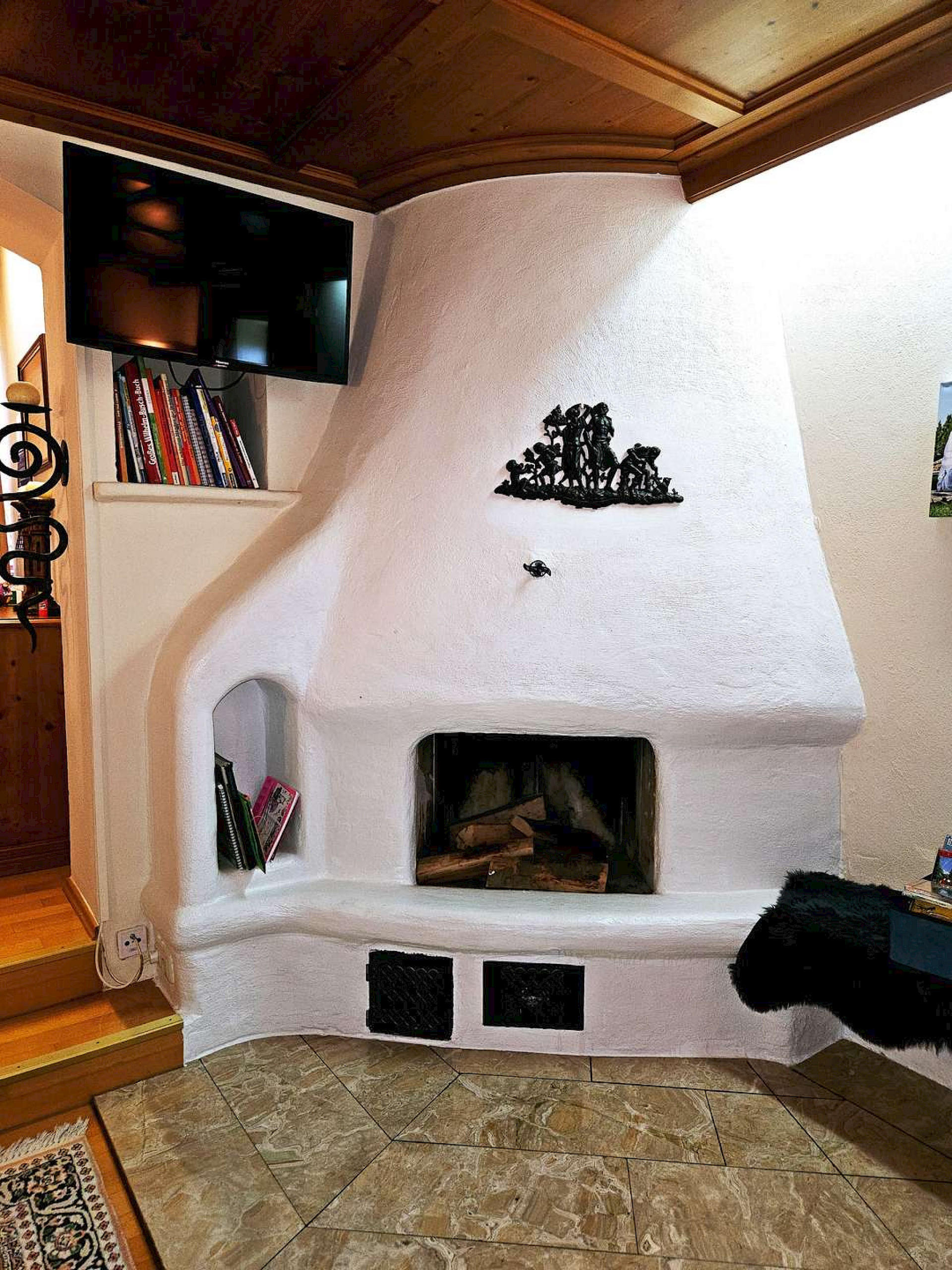 Offener Kamin - Büro