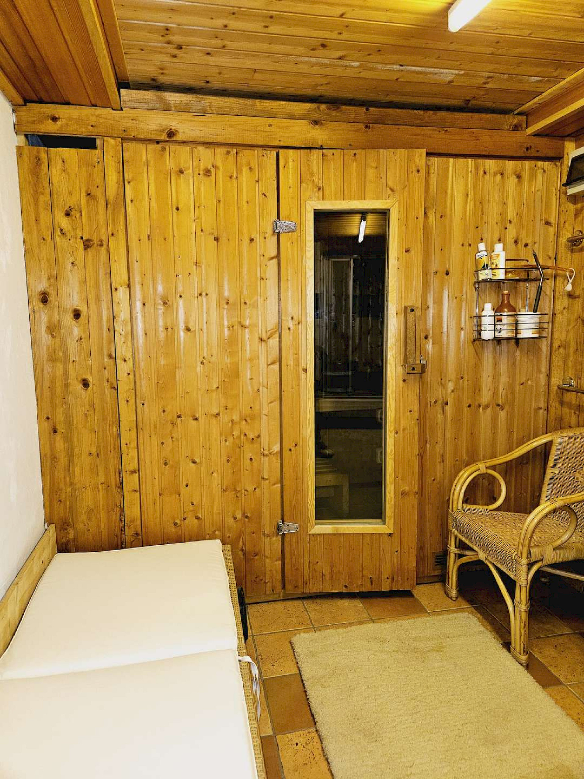 Sauna im Keller