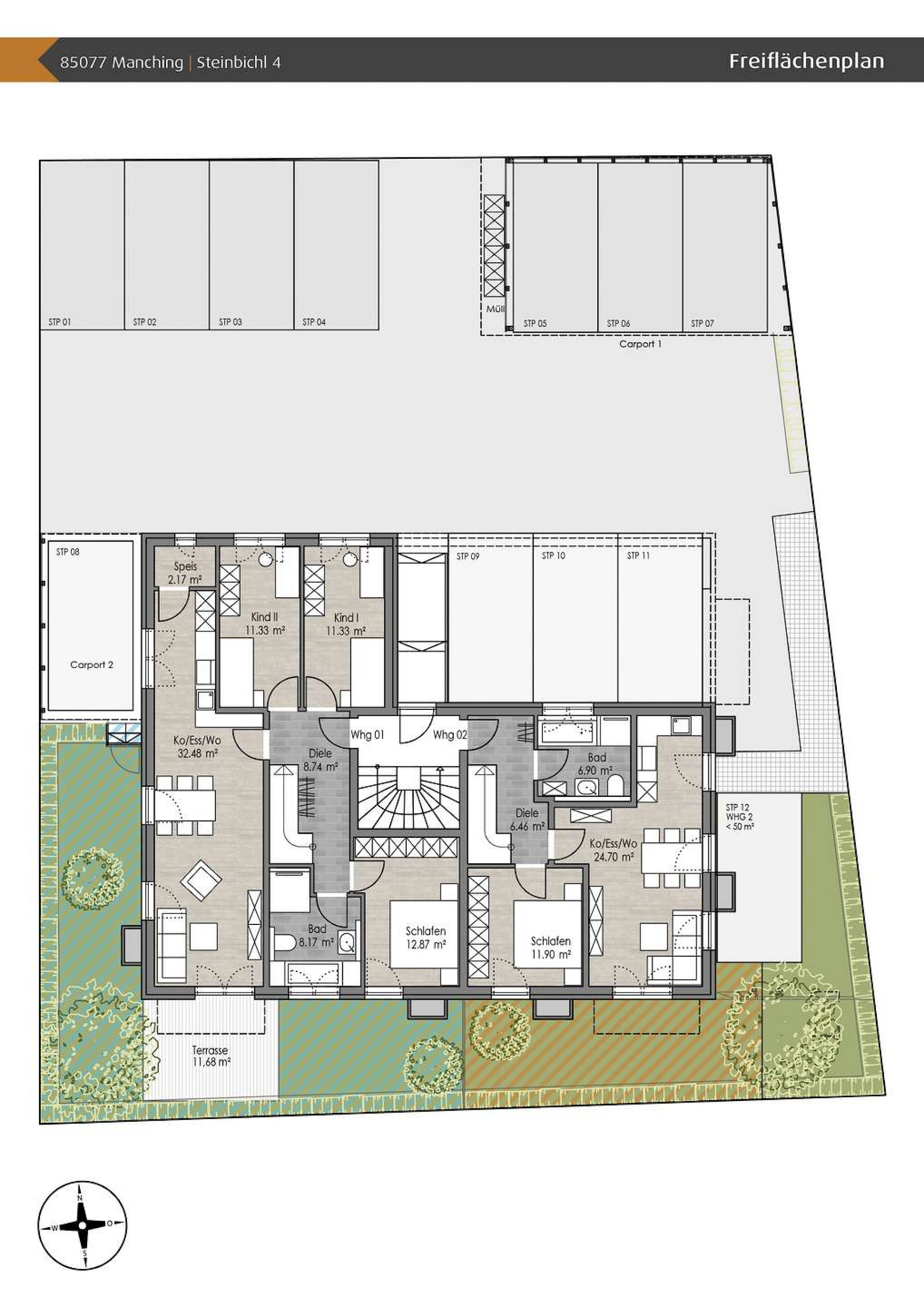 Freiflächenplan